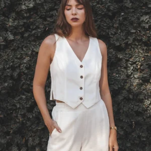 colete forever new branco